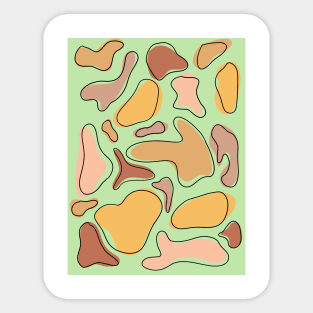 Simple Abstract design Sticker